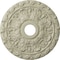 Ekena Millwork Spring Leaf Ceiling Medallion (Canopies up to 5 5/8"), 19 7/8"OD x 3 5/8"ID x 1 1/4"P, Clear Yellow CM19SPCYF - alternate 1